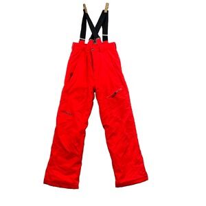 Spyder Propulsion Ski Pants Youth 18 Insulated Adjustable Suspenders Snowboard